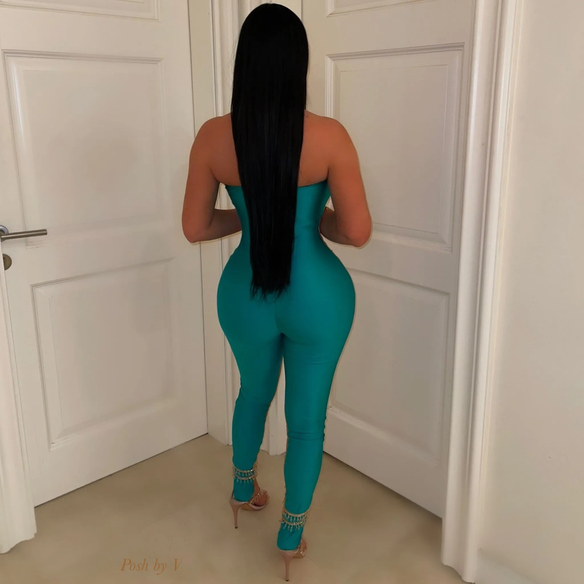 Aura glam jumpsuit (Green)