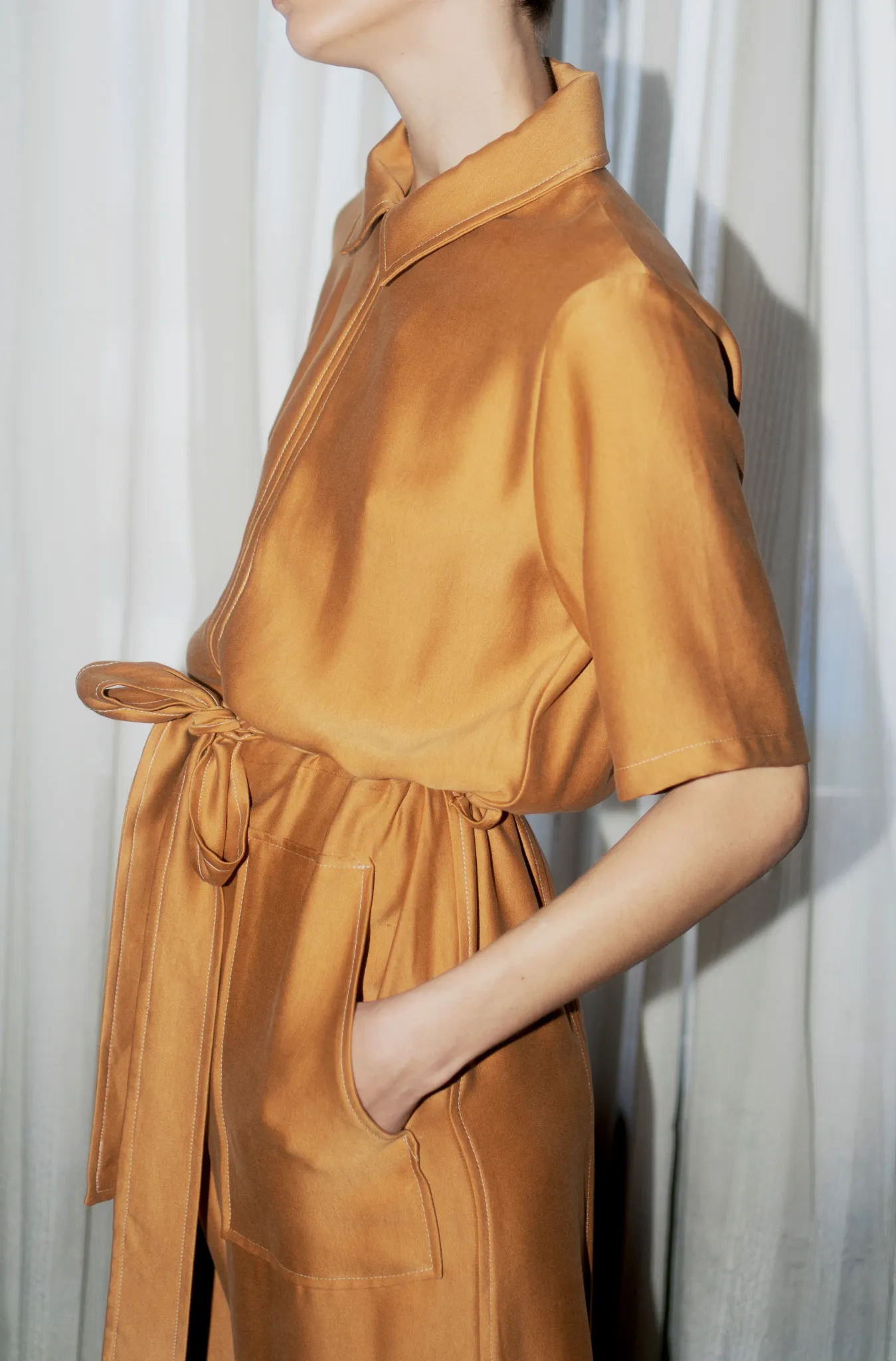 Beatrice Boilersuit - Copper