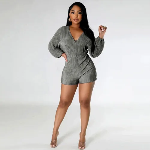 Bold Long Sleeve Jumpsuit