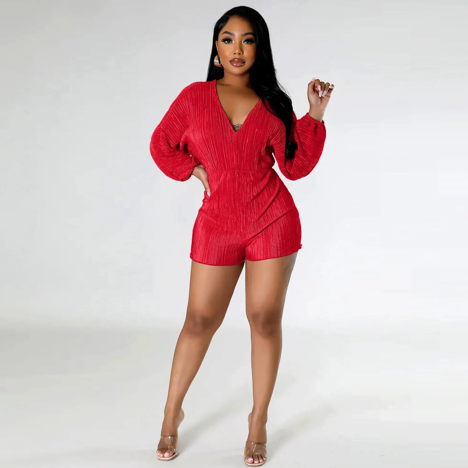 Bold Long Sleeve Jumpsuit