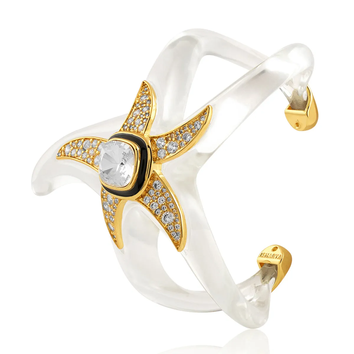 Clear Core Starfish Cuff
