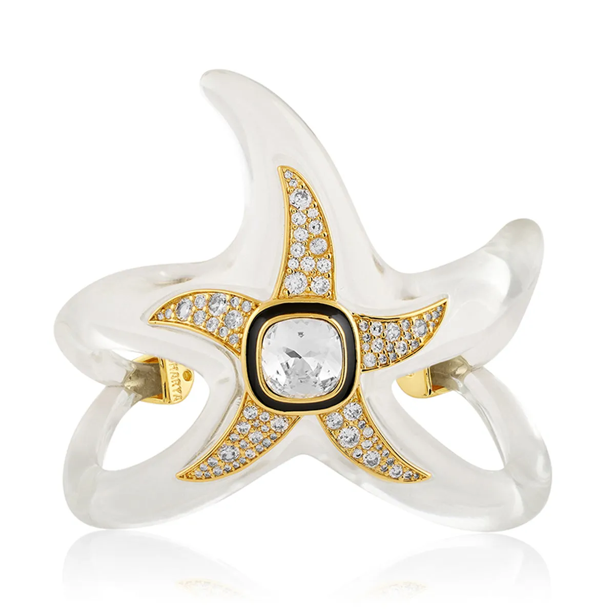 Clear Core Starfish Cuff