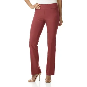Comfort Bootcut Pant With Pressed Leg Crease For Women