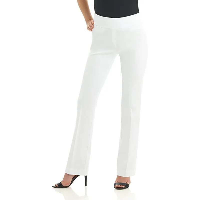 Comfort Bootcut Pant With Pressed Leg Crease For Women