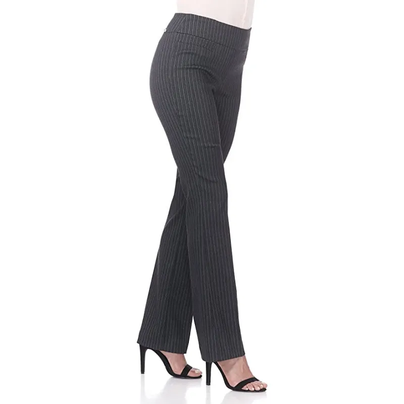 Comfort Bootcut Pant With Pressed Leg Crease For Women