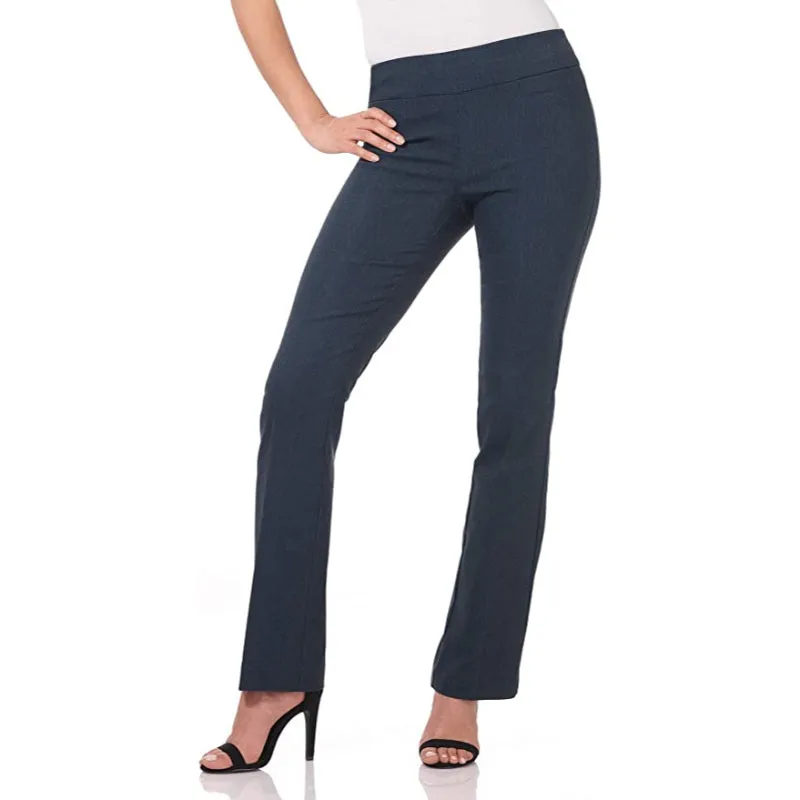 Comfort Bootcut Pant With Pressed Leg Crease For Women