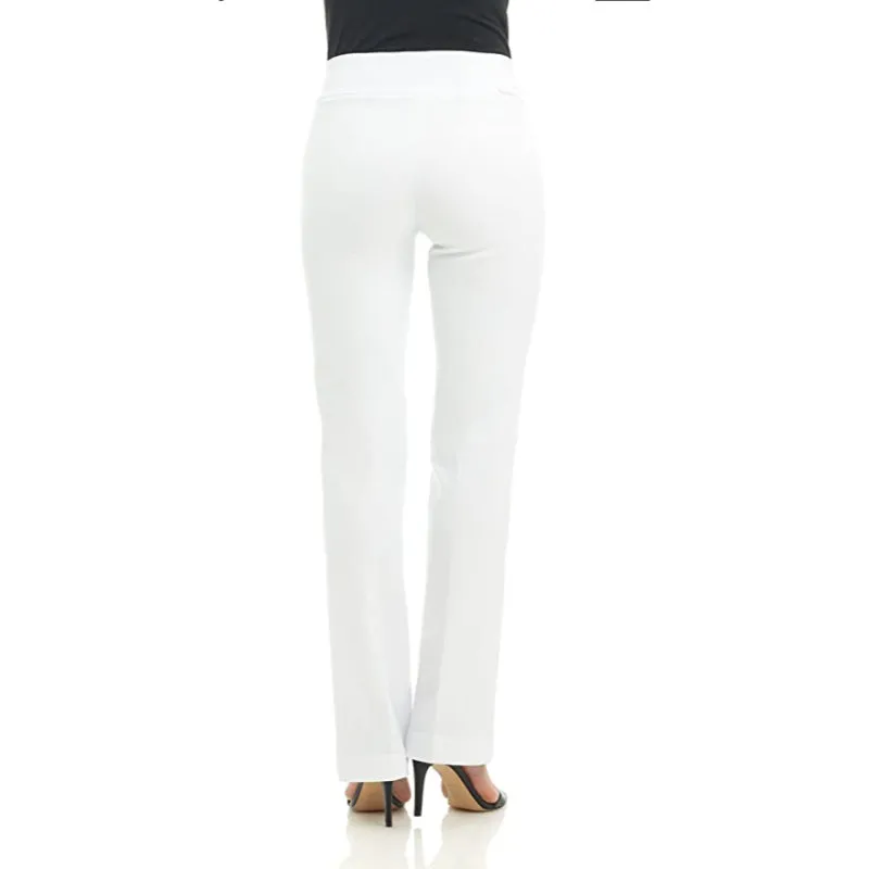 Comfort Bootcut Pant With Pressed Leg Crease For Women
