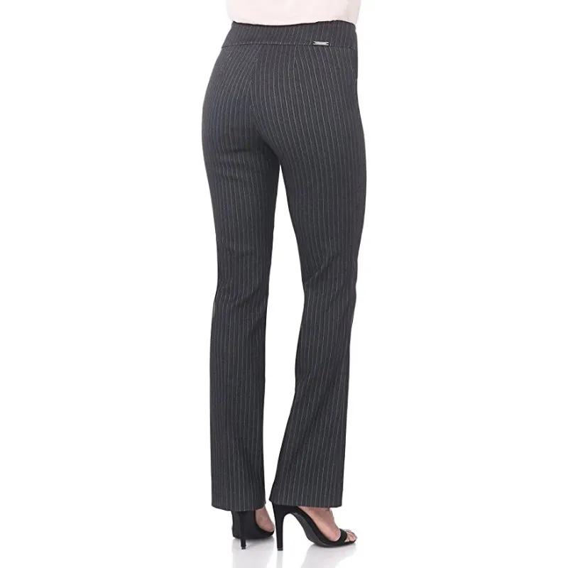 Comfort Bootcut Pant With Pressed Leg Crease For Women