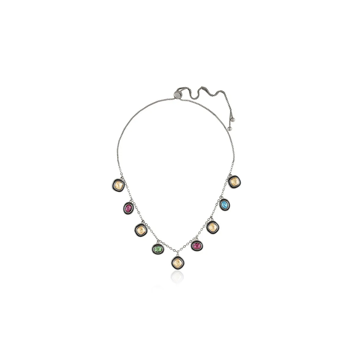 Dark Sea Charm Necklace