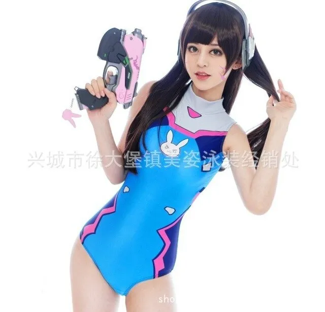 D.Va Sexy Swimsuit