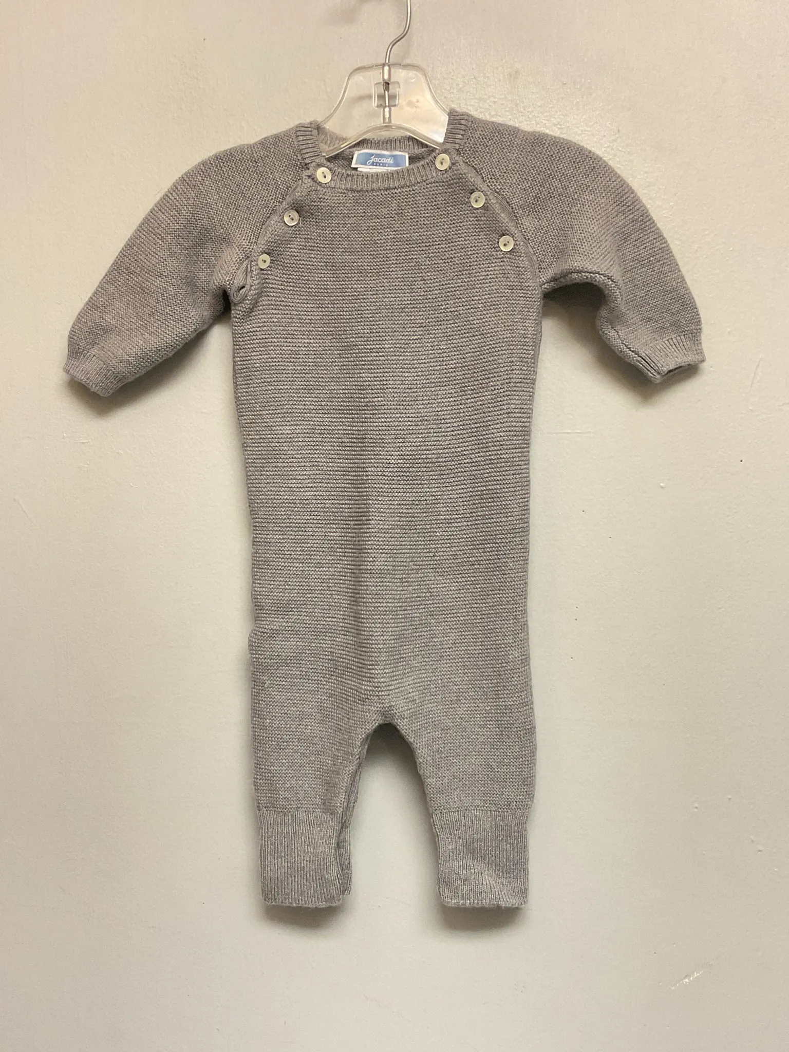 Jacadi Size 3M Gray Infant Boys Jumpsuits & Coveralls