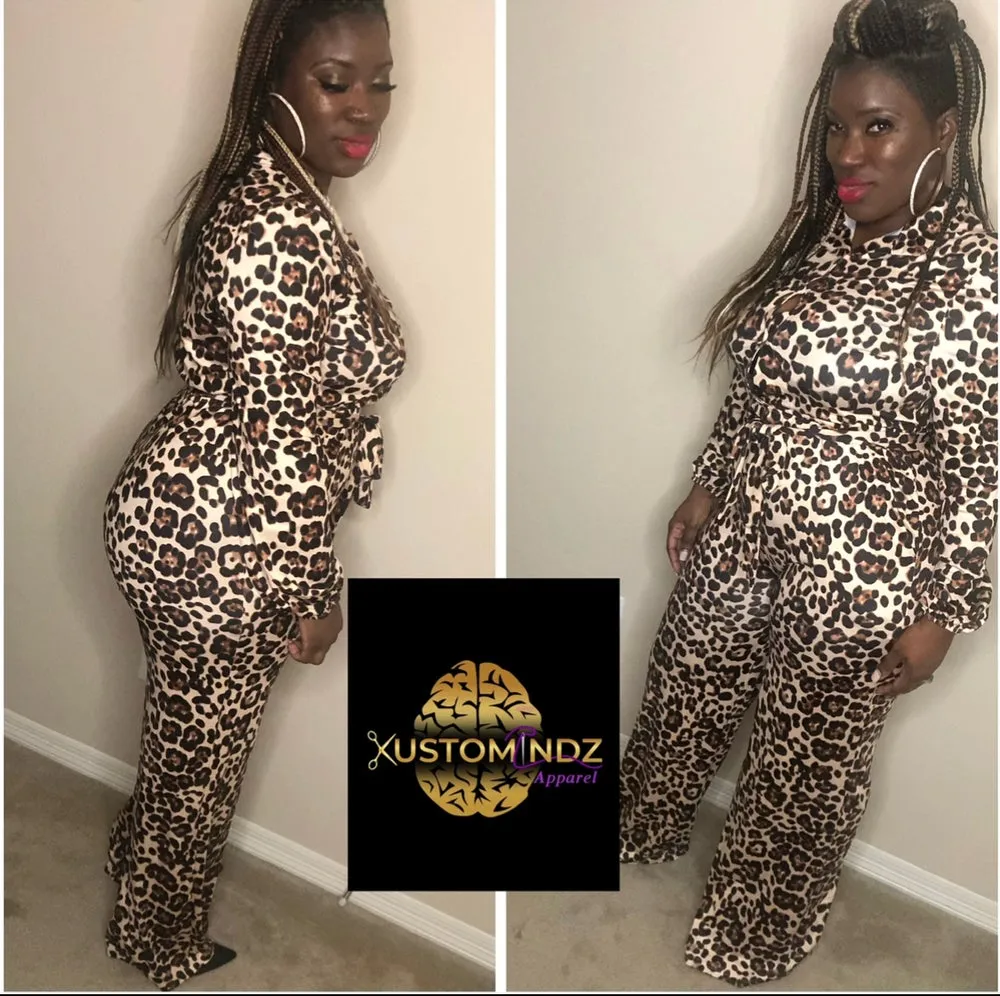 Leopard jumpsuit