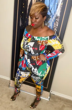 Living color jumpsuit