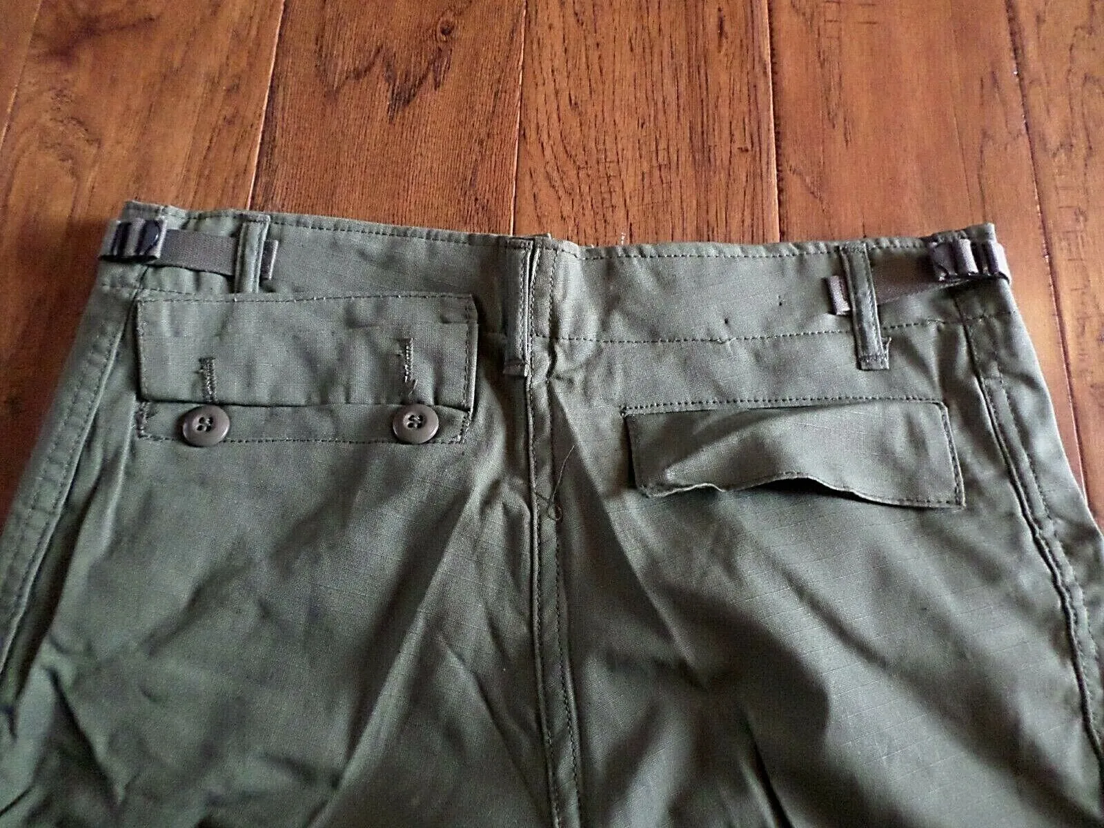 MILITARY OD GREEN BDU CARGO SHORTS 6 POCKET ARMY COMBAT U.S.A MADE FRONTLINE
