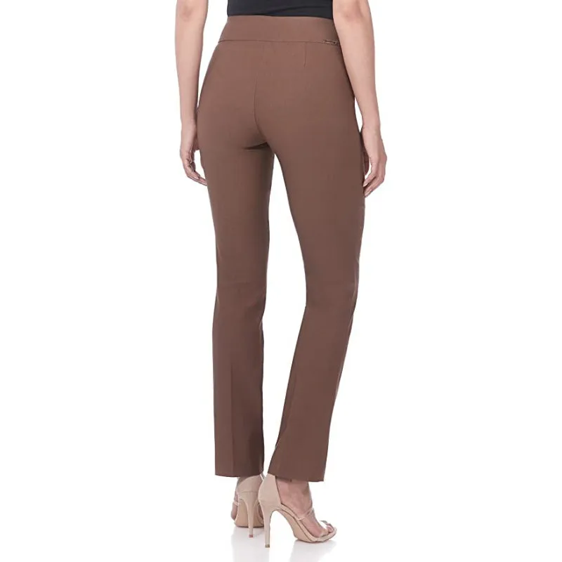 Women Ease Into Comfort Straight Leg Pant With Tummy Control