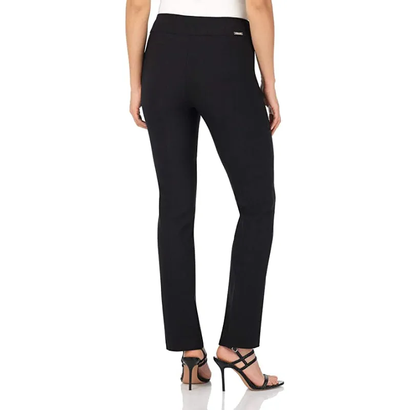 Women Ease Into Comfort Straight Leg Pant With Tummy Control
