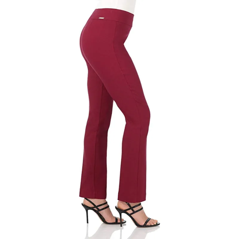 Women Ease Into Comfort Straight Leg Pant With Tummy Control