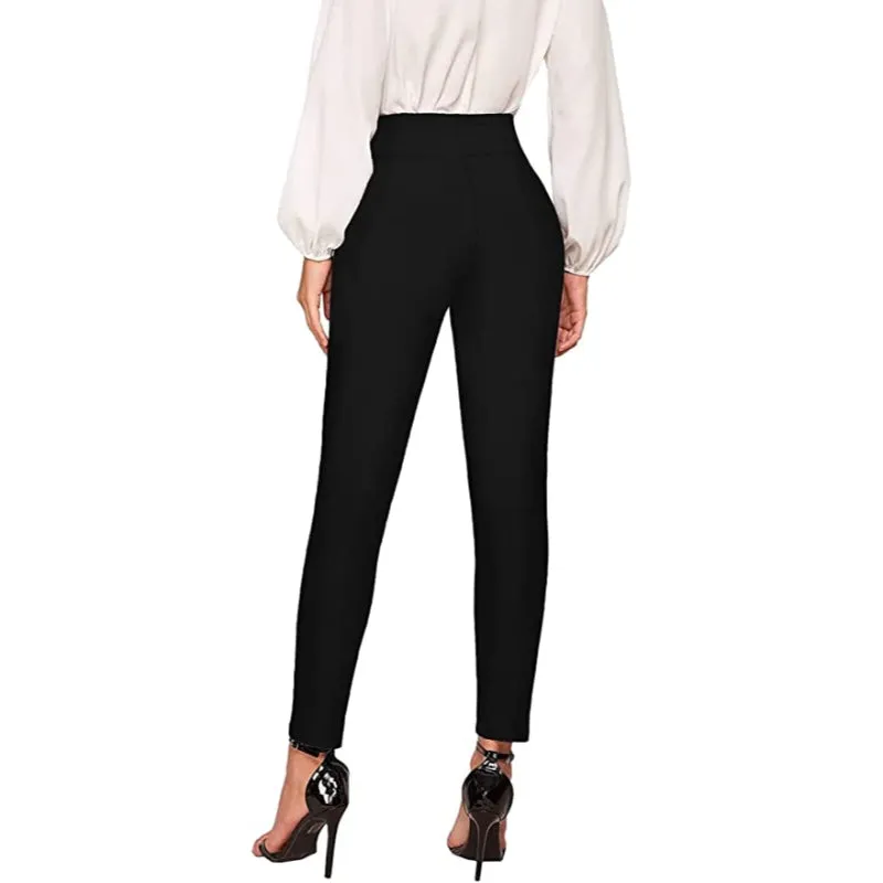 Women's Skinny Trousers With Print