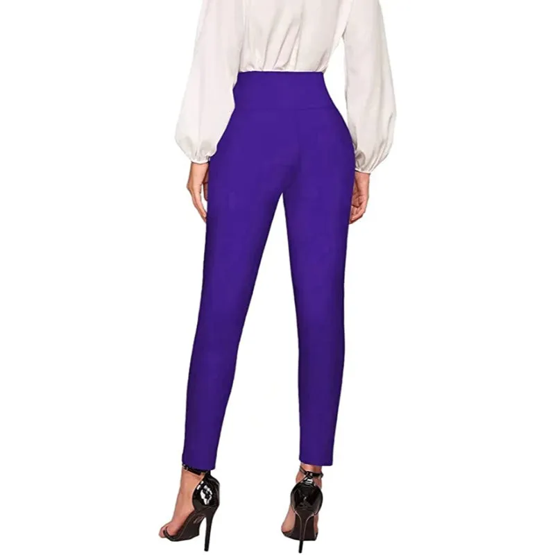Women's Skinny Trousers With Print